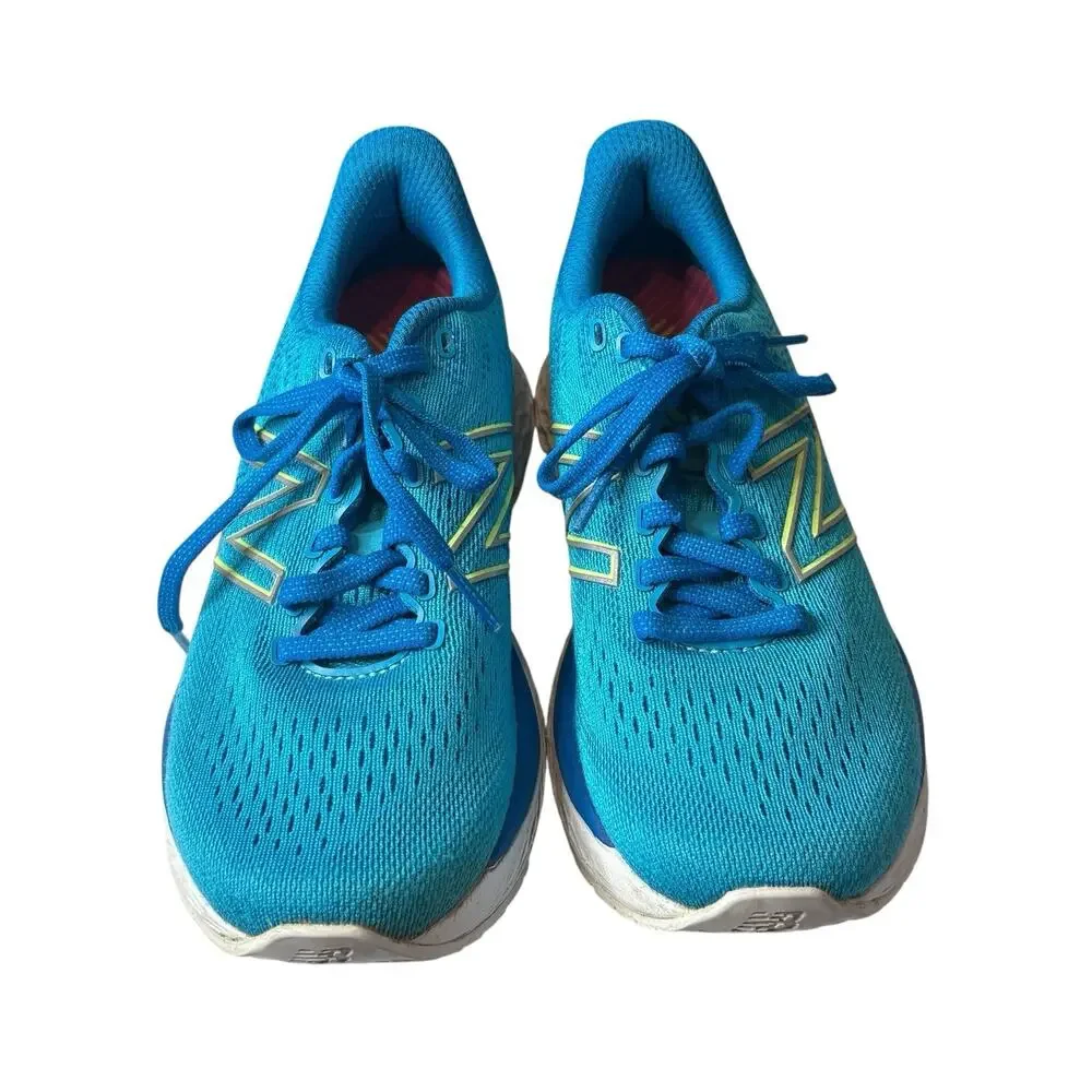New Balance Womens Blue Fresh Foam 880v10 Running Shoes Size 5.5 Fitness Comfort